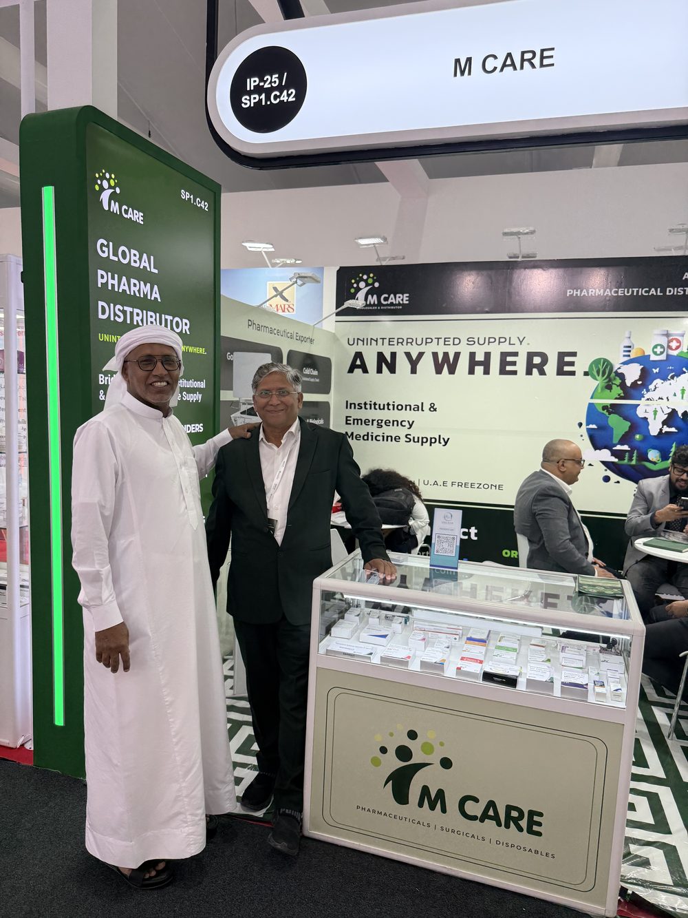 M Care WHX Dubai 2026 booth